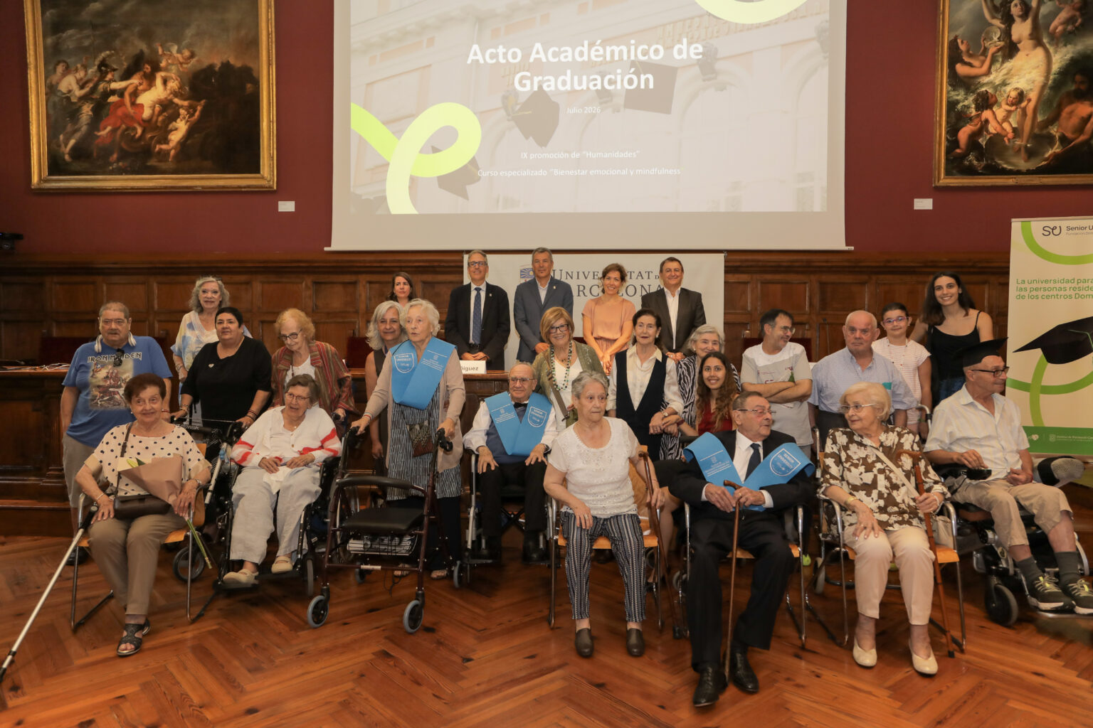 Graduación de la Senior University
